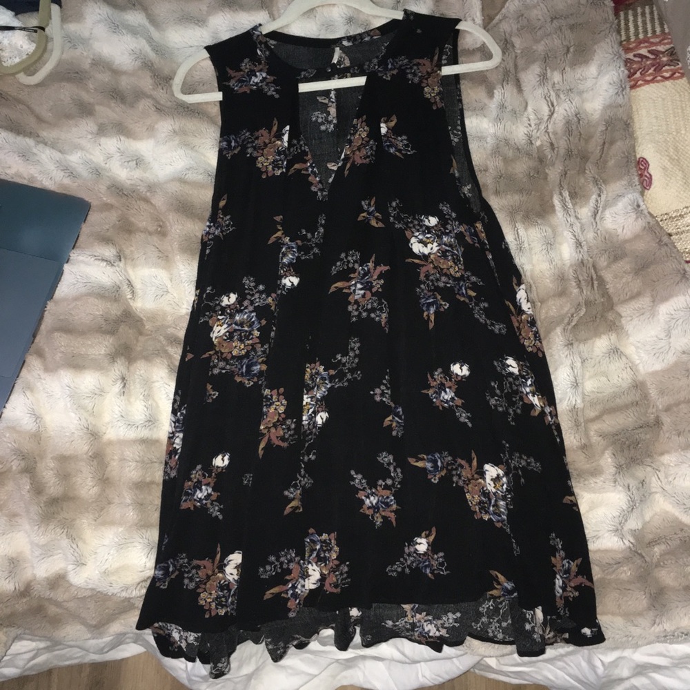 Free people button sun dress